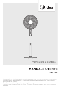 Manuale Midea FS40-23MT Ventilatore