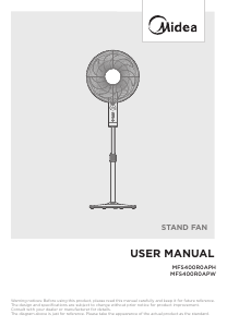 Handleiding Midea MFS400R0APW Ventilator