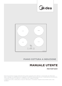 Handleiding Midea MIH740F124K1 Kookplaat