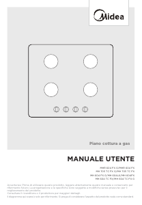 Handleiding Midea MH 604 FX Kookplaat