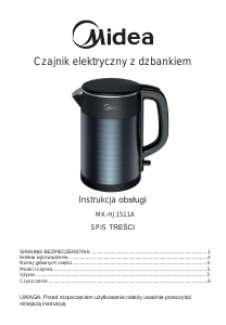 Instrukcja Midea MK-15H01A Czajnik