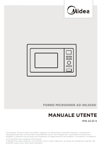Handleiding Midea MW 25 DI X Magnetron