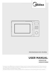 Handleiding Midea AG20CF2EBK Magnetron