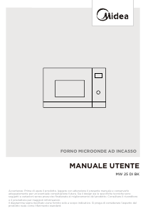 Handleiding Midea MW 25 DI BK Magnetron
