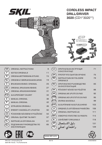 Bruksanvisning Skil 3020 HB Drill-skrutrekker