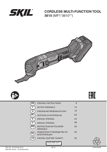Handleiding Skil 3610 CA Multitool