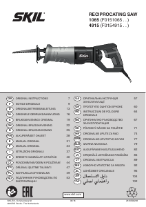 Handleiding Skil 4915 AA Reciprozaag