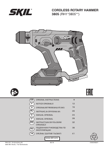 Mode d’emploi Skil 3805 CA Perforateur