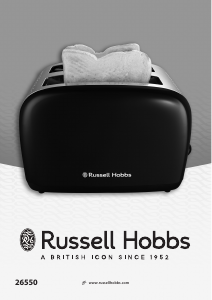 Manual Russell Hobbs 26550 Toaster