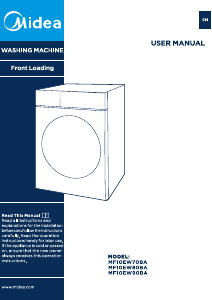 Handleiding Midea MF10EW70BA Wasmachine