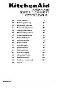 Handleiding KitchenAid 5KHM7210EOB Handmixer