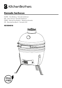 Handleiding KitchenBrothers KB1004018 Barbecue