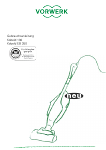 Bedienungsanleitung Kobold 130 Staubsauger