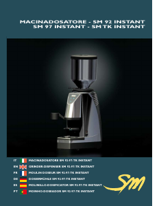 Bedienungsanleitung La San Marco SM TK Instant Kaffeemühle