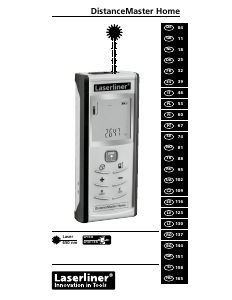 Handleiding Laserliner DistanceMeter Home Afstandsmeter