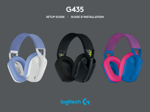 Handleiding Logitech G435 Headset