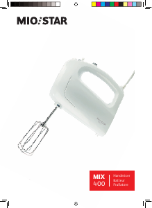 Manuale Mio Star Mix 400 Sbattitore