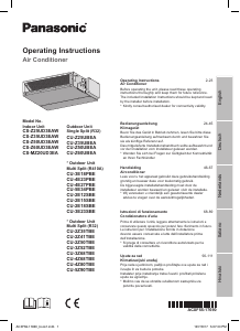 Manuale Panasonic CS-Z35UD3EAW Condizionatore d’aria