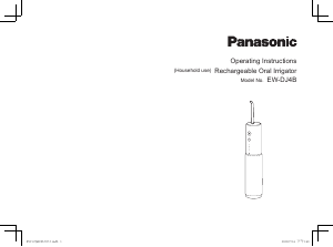 Használati útmutató Panasonic EW-DJ4B Fogselyem