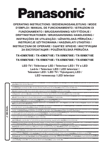 Handleiding Panasonic TX-65MX700E LED televisie