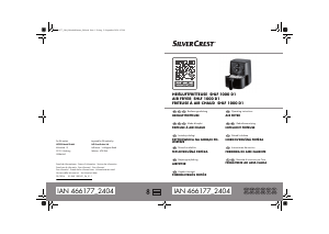 Handleiding SilverCrest SHLF 1000 D1 Friteuse