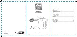 Bedienungsanleitung Star HM1008AB-GS Handmixer