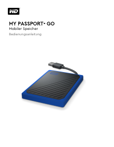 Bedienungsanleitung Western Digital My Passport Go Festplatte