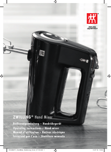Mode d’emploi Zwilling 36430-000 Batteur à main