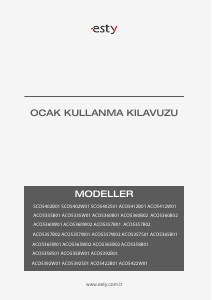 Kullanım kılavuzu Esty ACO5365W01 Ocak