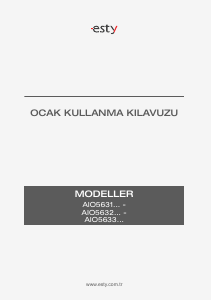 Kullanım kılavuzu Esty AIO5631X01 Ocak