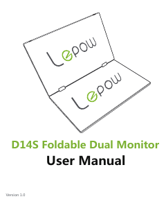 Handleiding Lepow D14S LCD monitor