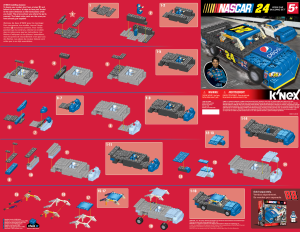Manual K'nex set 36001 Nascar Pepsi car