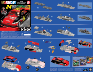 Manual K'nex set 36055 Nascar Drive to end hunger
