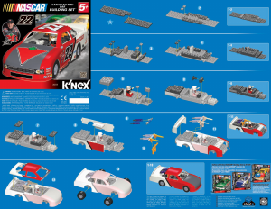 Manual K'nex set 36073 Nascar Canadian Tire car