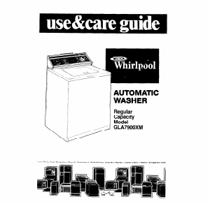 Handleiding Whirlpool GLA7900XM Wasmachine