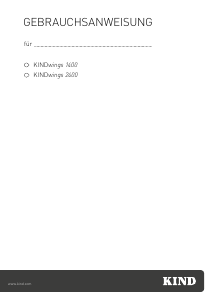 Bedienungsanleitung KIND KINDwings 1400 Hörgerät