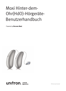 Bedienungsanleitung Unitron DX Moxi Jump R T 7 Hörgerät