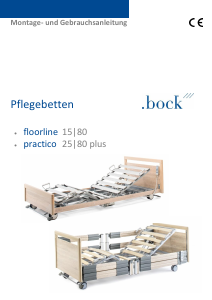 Bedienungsanleitung Bock Practico 25-80 Plus Krankenbett