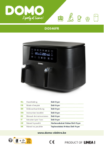 Manuale Domo DO546FR Friggitrice