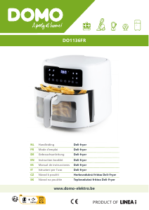 Manuale Domo DO1136FR Friggitrice