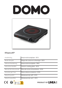 Mode d’emploi Domo DO30111KP Table de cuisson