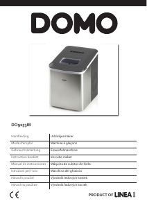 Manuál Domo DO9253IB Výrobník ledu