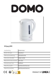 Bedienungsanleitung Domo DO9257WK Wasserkocher