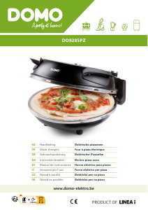 Manual de uso Domo DO9285PZ Horno para pizza