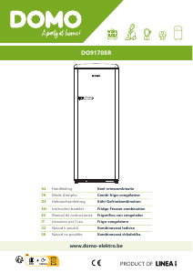 Mode d’emploi Domo DO91708R Réfrigérateur