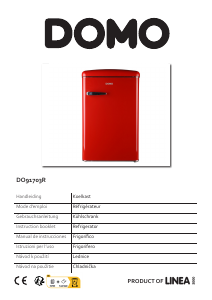 Mode d’emploi Domo DO91703R Réfrigérateur