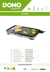 Bedienungsanleitung Domo DO9263G Tischgrill