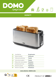 Handleiding Domo DO967T Broodrooster