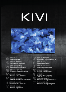Návod Kivi 43F750NB LED televízor