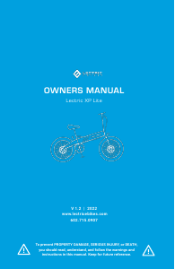 Handleiding Lectric XP Lite Elektrische fiets